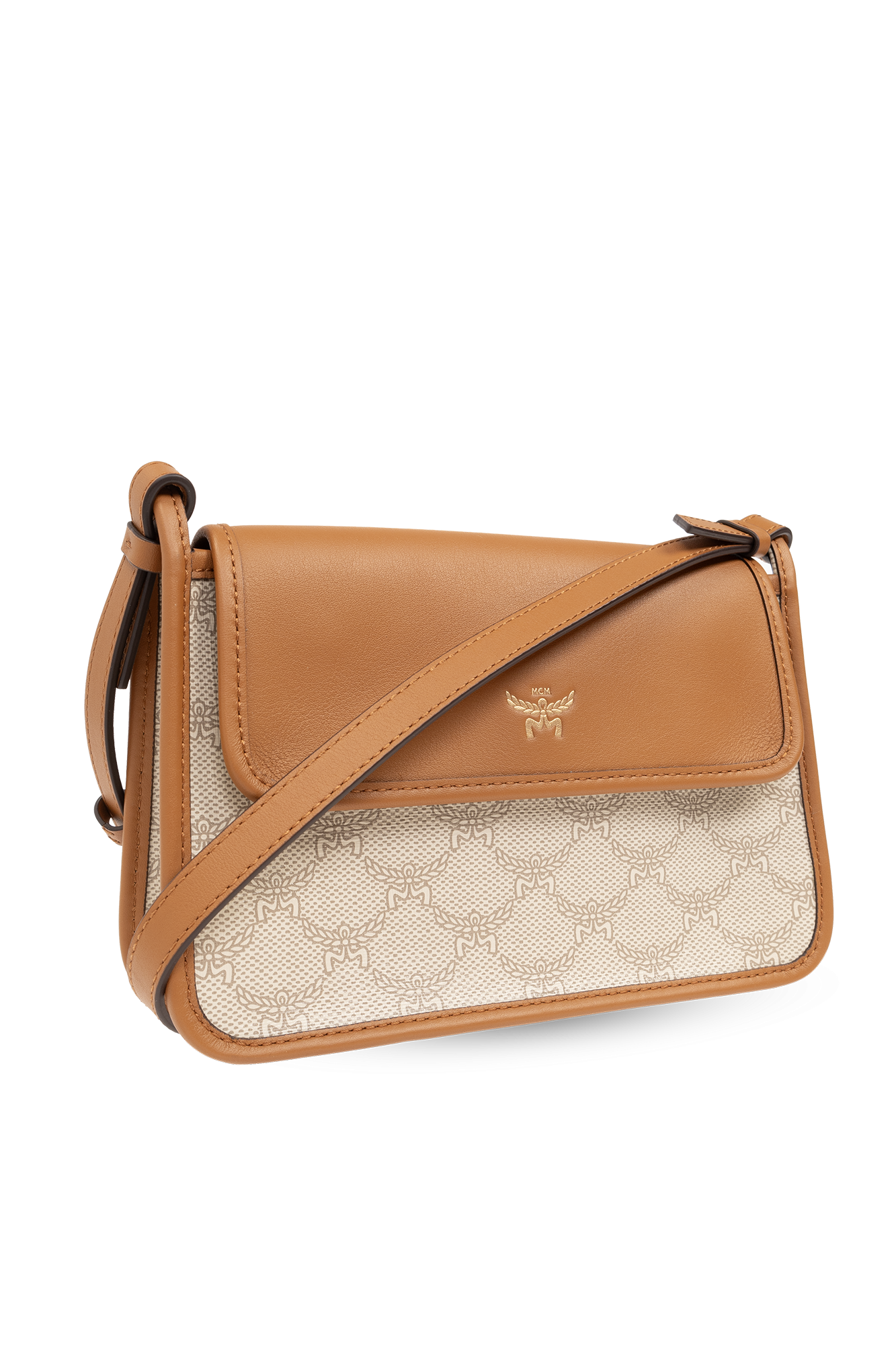 Mcm crossbody clearance beige